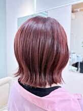 ミューシグ(mysig) 大人艶感ベリーピンクボブ