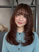 エトワ 中央店(etoi)&nbsp;大分韓国かき上げレイヤーカット大人レイヤー顔まわりレイヤー
