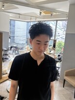 アヴァンス 広島本通店(AVANCE.)&nbsp;テーパーフェード アクティブショート/ピンパーマ/広島メンズ