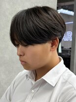 エルマーク 本山(L-MARK)&nbsp;マッシュヘア/黒髪/メンズカット/men's/フェザーパーマ