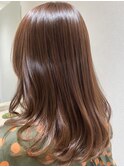 重軽なミディアム/40代/大人/ボブ/白髪染め/恵比寿/くせ毛/