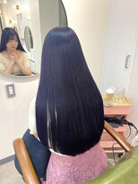 hyon myon/RISEbyREVO 綾瀬店【ヒョンミョン】&nbsp;ハッシュカット/デザインカラー/グレージュ[綾瀬駅/韓国ヘア]