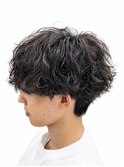 波巻きシャドウパーマ