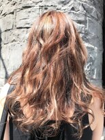 ヘア バー(HAIR BAR)&nbsp;カモミールベージュハイライト☆リラックスロング