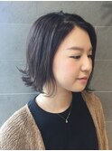 前下がり切りっぱなしボブ