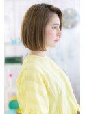 透明感抜群♪ナチュラルボブ