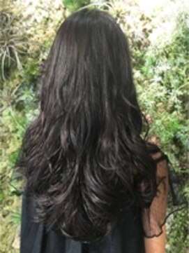 ヘアメイク アンティ シャンドラ縮毛矯正＋髪質改善インドラデジタルパーマ♪