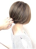 グレージュハイライト