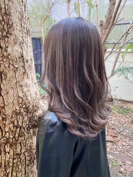 ジャム(JAM) 【JAM武庫之荘】シャドールーツ　グレージュカラー