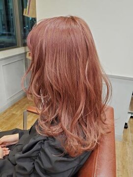 グランシュ 青葉台店(GranCieux) ピンクカラー×外はねレイヤー☆