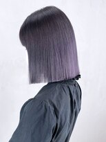 アイティーバイアルバム 松戸店(IT by ALBUM)&nbsp;バイオレットボブ_カーキグレージュマッシュショート_ba323301