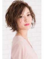 ミエル ヘア 新宿(miel hair)&nbsp;〈mielhair新宿〉TOKIO　イルミナ　ウェーブショート