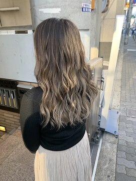 ラフ 難波店(LAFF) #黒髪#ボブルフ#ネビージュ#小顔#ワンレン