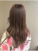 くすみピンク桜カラー