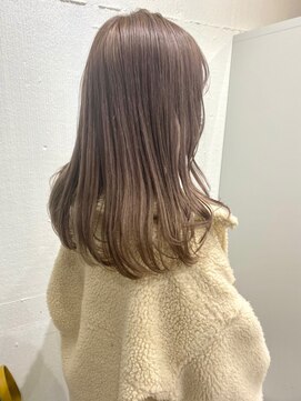 ゲーム 渋谷店(GAME) ダブルカラーブロンドベージュケアブリーチハイトーンロング渋谷