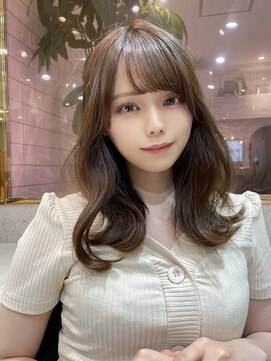 ルームバイシー 新宿(Loom. by Sea) 【Loom.林】似合わせカット/くびれヘア/韓国ヘア/アースカラー