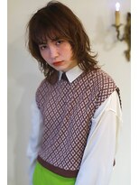 クシュ 所沢西口プロぺ通り(kusyu... )&nbsp;ハイトーンカラーボブウルフココアベージュ黒髪グレージュカラー