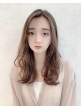 ジュネス 銀座(JYUNESU) ヘルシーロング前髪なしペールベージュ透明感20代30代40代銀座