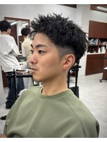 ザ ワンアンドオンリー シズオカ(The one and only. Shizuoka) 男髪!ショートパーマ