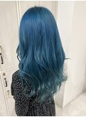 ブルーグラデーションカラー☆