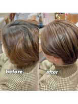 美容室 ラ・クープ&nbsp;脱白髪染め大人ハイライト