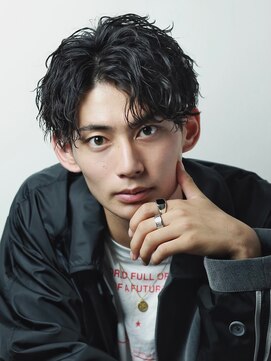 リップス 立川(LIPPS) ツーブロック ショート ツイストスパイラルパーマ