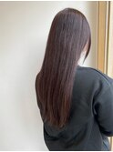 吉川/バイオレットブラウン/ヘアカラー/紫/茶色