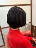 ナチュラルショートボブ