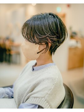 ベンジー 中目黒店(benji) 動きのあるハンサムショート　20代30代40代