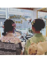 スウェル ヘアーデザイン(Swell)&nbsp;七五三　着付けヘアセット