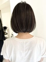 ネイロ バイ ジルブラン 葛西(NeiRo by JIL BLAN)&nbsp;レイヤーカットハイライト白髪ぼかしミディアムダブルカラーボブ