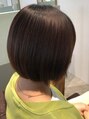 ヘアー ワークス ボナ 前橋店(HAIR WORKS bona.) ナチュラル/ボブスタイル/ブラウン