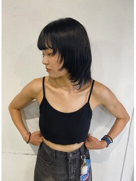 ドットプラス リム(Dot+LIM) シャギーなレイヤースタイル