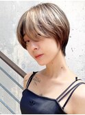 【Say.岩井】くびれショート×ハイライト×前髪長め