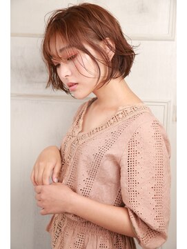 カーム(calm) ★大人ショート くびれショート イメチェン 前髪 アッシュカラー