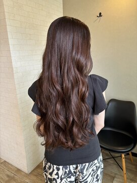 ゲン(gen) なみ巻きピンクベージュ