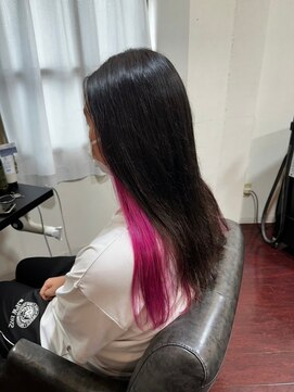 ローレン(LOREM) イヤリングカラー/ピンク/カラーピンク/韓国ヘア/お洒落ヘア