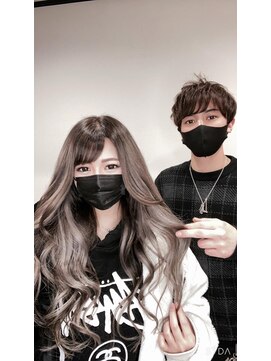 ヘアーデザイン ジェルム(Hair Design germe) プルエクステでクールに! #しのだスペシャル