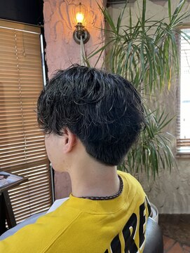 ロッソバイアルター 鎌取(ROSSO by aL-ter) 【ニュアンスパーマ/ダークアッシュ/韓国マッシュ】千葉香奈