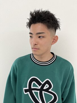 ネイバーフッド(NEIGHBORHOOD) スキンフェード×ツイストパーマ