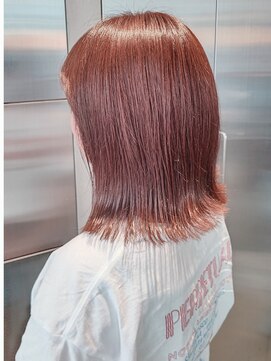 オーガニック リブ 川越(organic+live) 大人可愛い丸みボブピンクラベンダーベージュベビーピンク