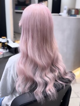 ラピス 福岡天神店(Lapis) ペールピンク/ブリーチ/髪質改善/ハイトーン