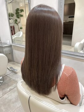 ザックジングウ 表参道(ZACC JINGU) ラテベージュ/縮毛矯正