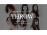 《本日限定》THROWヘアカラー(全体)+カット￥11,000～→￥8,900～