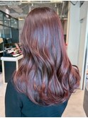 美髪くびれヘアロング顔周りレイヤー韓国ヘア_ba551481