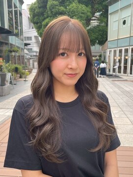 ディフィーノ 青山(DIFINO) 【DIFINO　青山】韓国風ヨシンモリ/透明感ブラウングレージュ