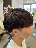メンズパーマカラー