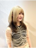 ルーツグラデーション/ハッシュカット