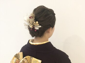 モスモ(mosmo)の写真/【中崎町駅/徒歩4分】イベントに合わせたセットで周りの視線を独り占め♪崩れにくく可愛いスタイルが続く♪