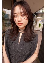 エン クラン バイ ヘッドライト たまプラーザ南口店(en. clan by HEADLIGHT)&nbsp;たまプラーザ/韓国風レイヤー/ウォームブラウン/ハッシュカット